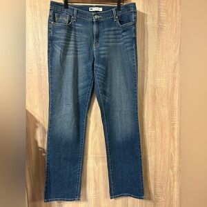 Levi's 505 Straight Leg Denim Jeans Size 32